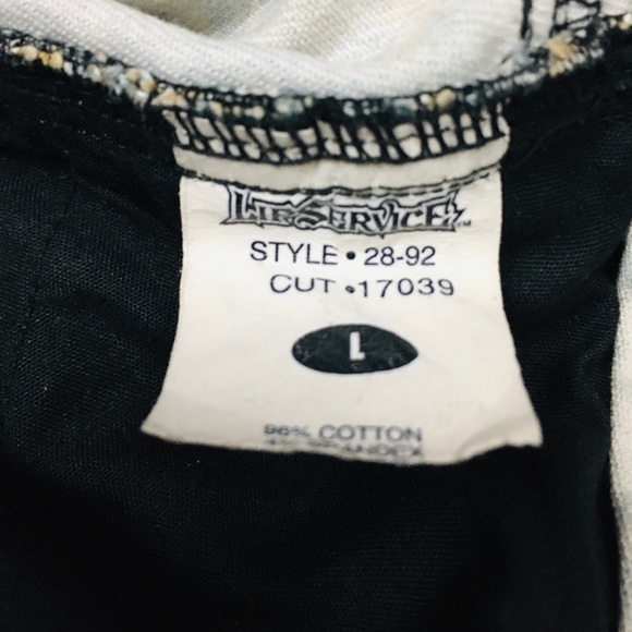 LIP SERVICE Vintage 90’s Leopard Print Punk 80’s Hair Metal Jeans~RARE FIND - Picture 6 of 16